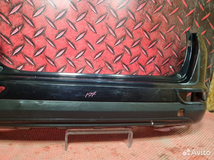 Бампер задний Kia Sportage 4 2015-2018