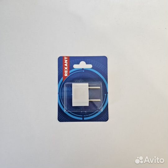 Сетевой переходник Rexant с евро на российскую