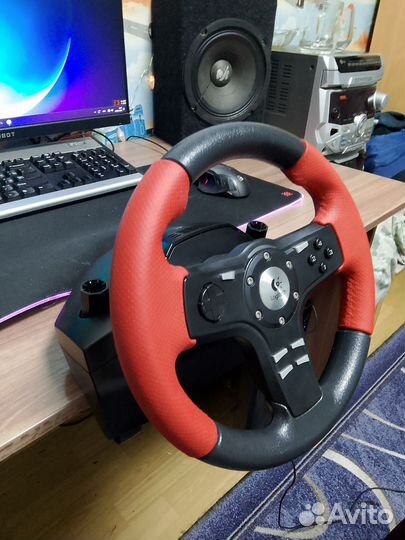 Игровой руль Logitech formula force ex