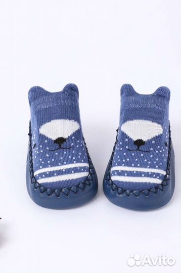 Носки нескользящие детские новые 18-19 р