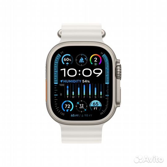 Apple Watch Ultra 2, 49 мм, корпус из титана, рем