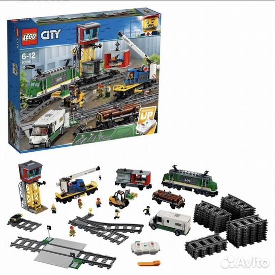 Lego City 60198 / железная дорога