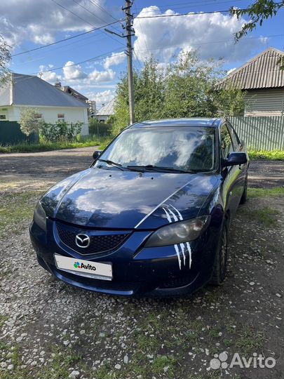 Mazda 3 2.0 МТ, 2004, 238 000 км