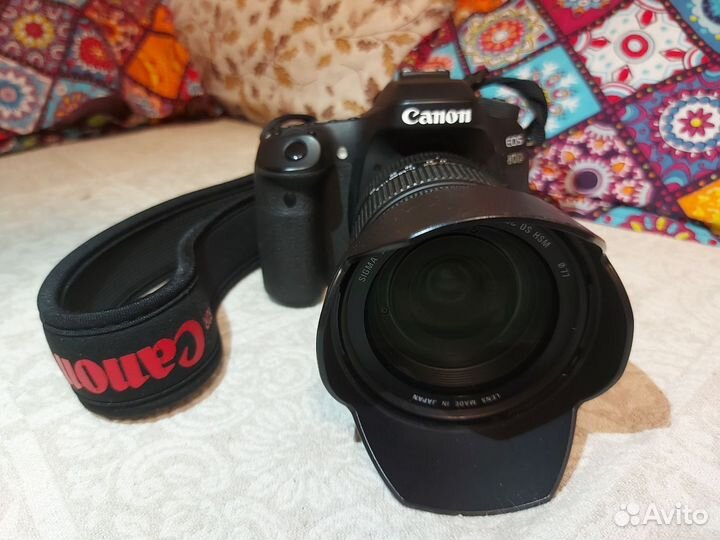 Фотоаппарат Canon EOS 80D с обьективом Sigma AF