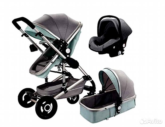 Коляска 3 в 1 с быстрой доставкой