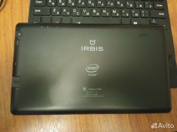 Планшет irbis tw 36
