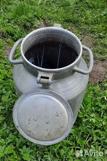 Фляга бидон алюминиевый