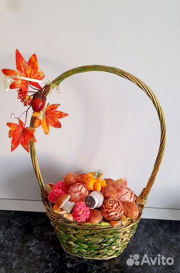 Грибочки из зефира