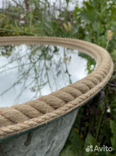 Зеркало 50см ручной работы