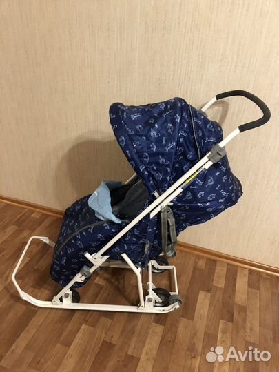 Санки-коляска nika kids