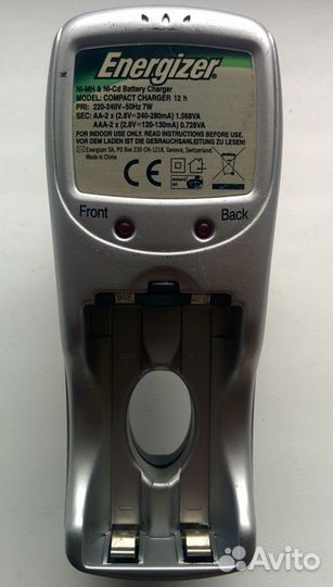 Зарядное устройство Energizer compact charger