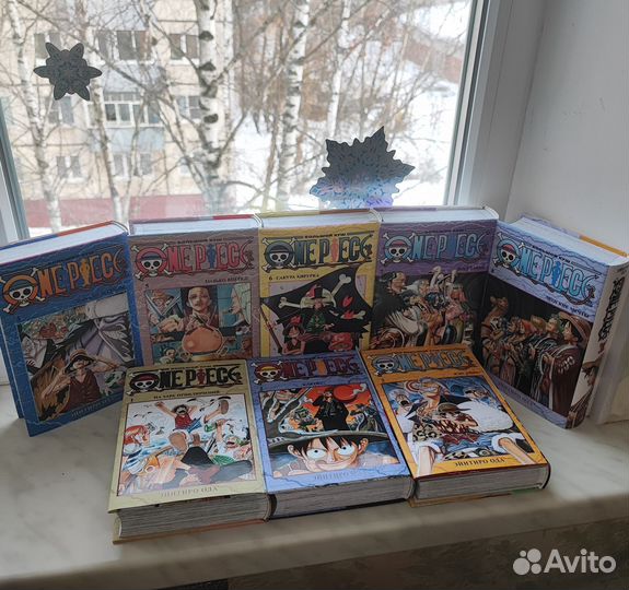One piece манга (1-8 том)