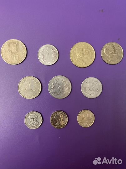 Наборы иностранных монет