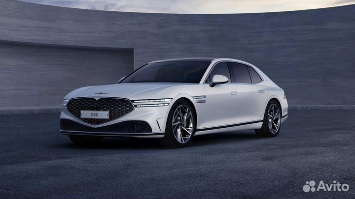 Плёнка для оклейки фар автомобиля Genesis G90 (202