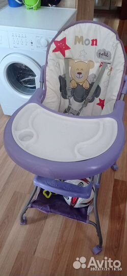 Детский стульчик для кормления новый