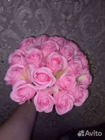 Мыльные розы букеты