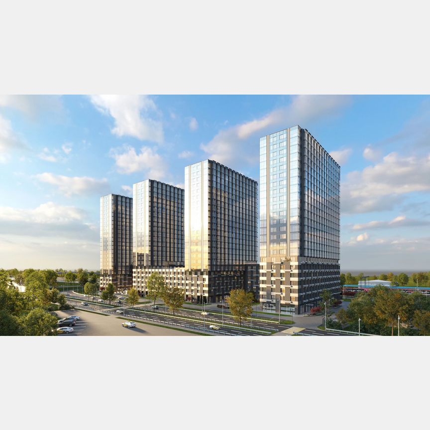 1-к. апартаменты, 58,9 м², 21/23 эт.