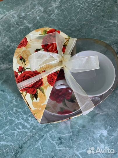 Чайный сервиз на 2 персоны 4 предмета