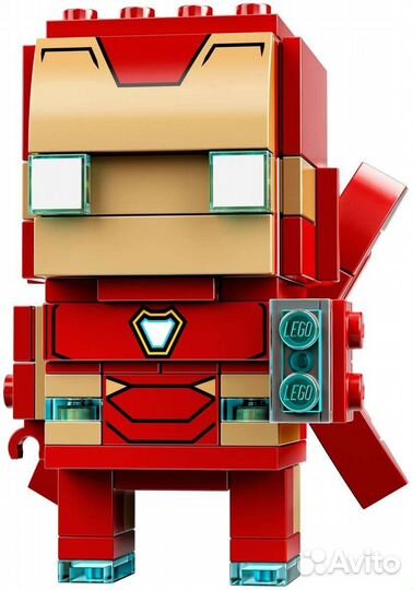 Lego BrickHeadz 41604 Железный человек MK50