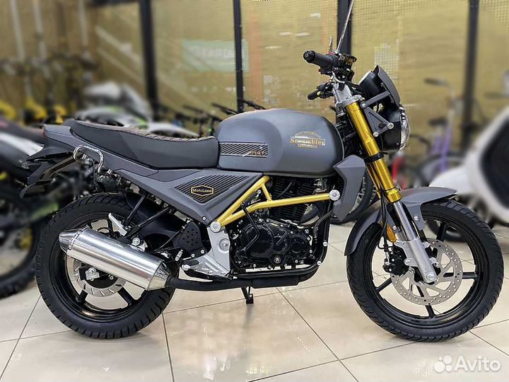 Мотоцикл Motoland scrambler 250 с птс