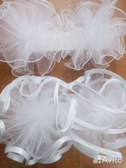 Банты белые