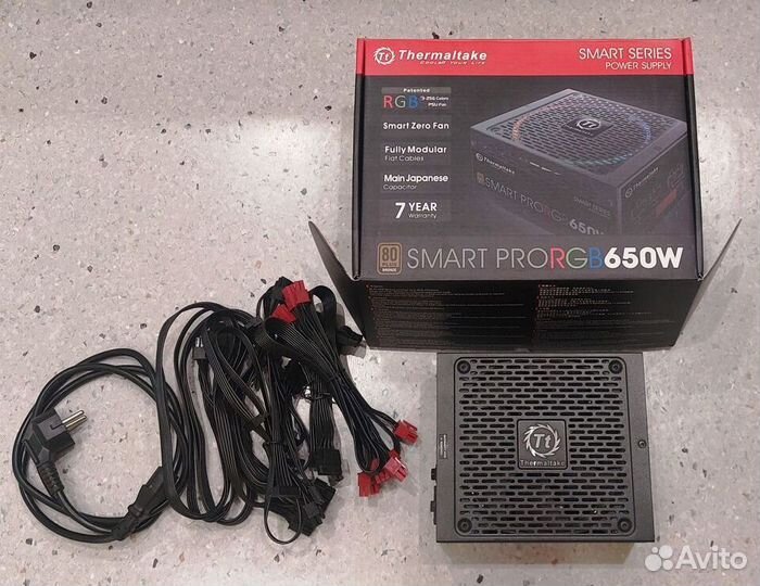 Блок питания Thermaltake smart prorgb 650W
