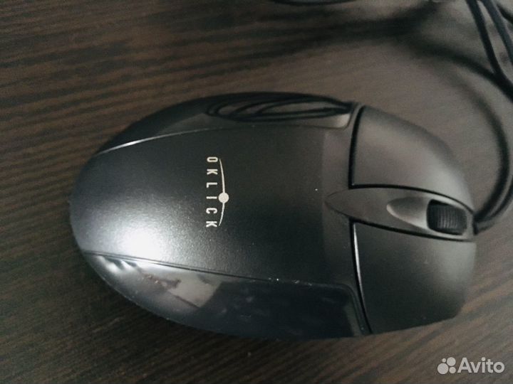 Мышь оптическая, проводная