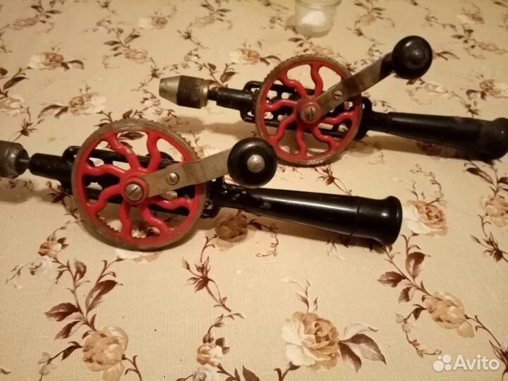 Дрель ручная СССР винтаж