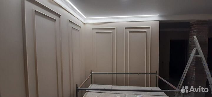 Штукатурка стен по маякам