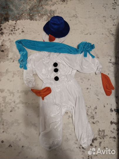 Костюм снеговика 110
