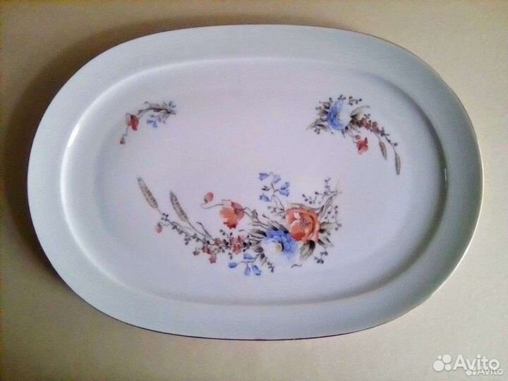 Блюдо фарфор гдр