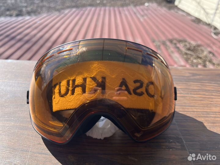 Маска горнолыжная роза хутор +чехол