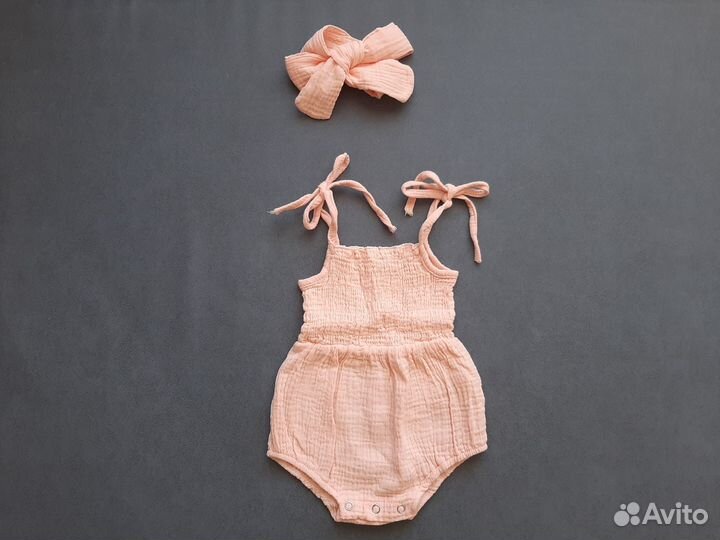 Комплект из муслина (размер 56-62 см)