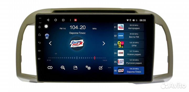 Штатная магнитола Nissan March,Micra 2002-10