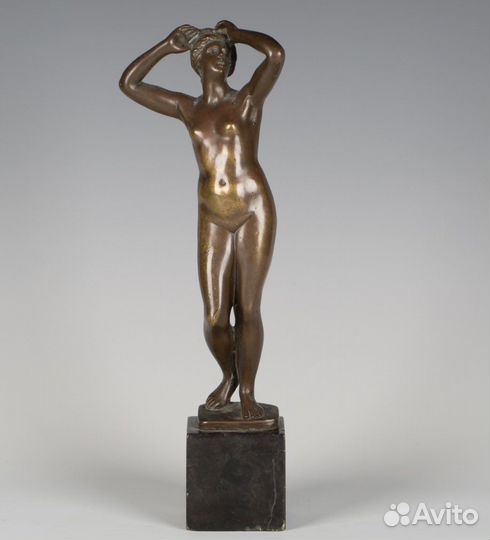 Скульптура Cartinet 19 век, французская бронза