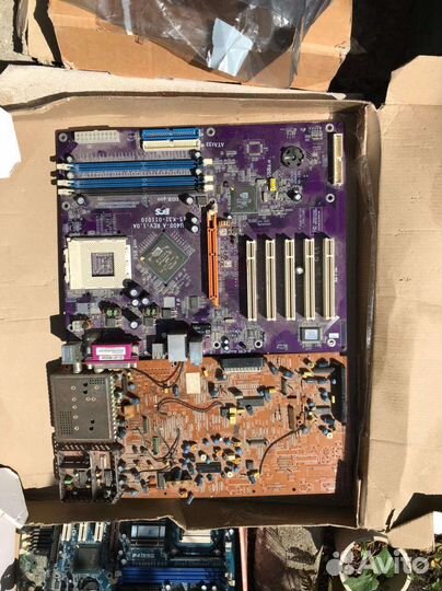 Приём электронных плат