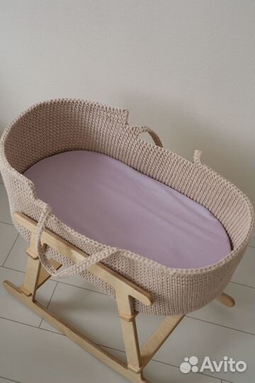 Люлька колыбель вязаная