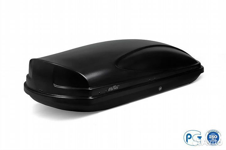 Бокс на крышу Koffer A-430 (1780x760) чёрный