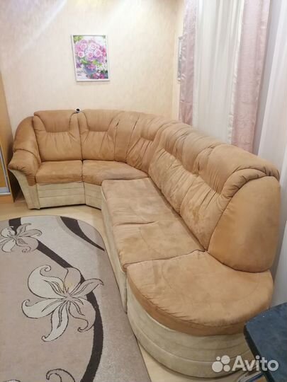 Угловой диван бу