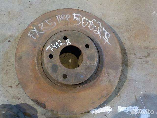 Диск тормозной передний Infiniti FX35