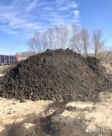 Навоз - перепревший коровий конский от 5м3