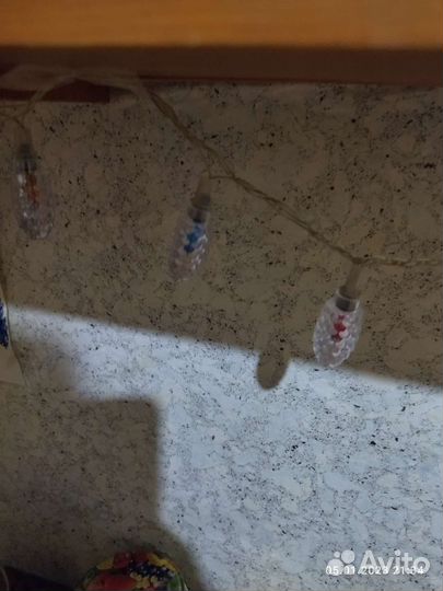 Елочная гирлянда СССР