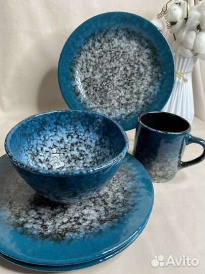 Комплект фарфоровой посуды серии Flirt