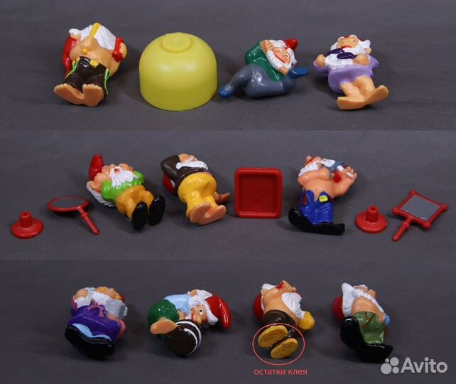 Гномы умывающиеся / утренние, банные 1991 г. Кинде