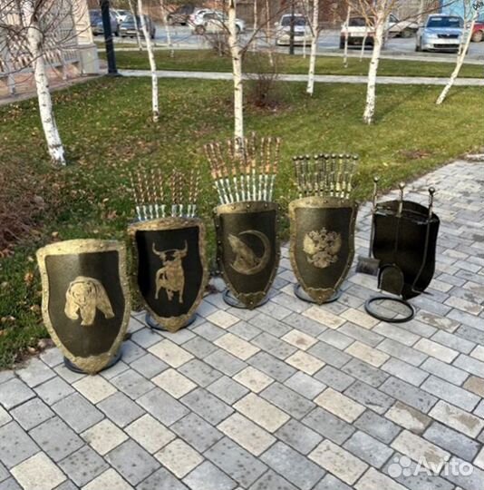 Щит Подставка под шампуры