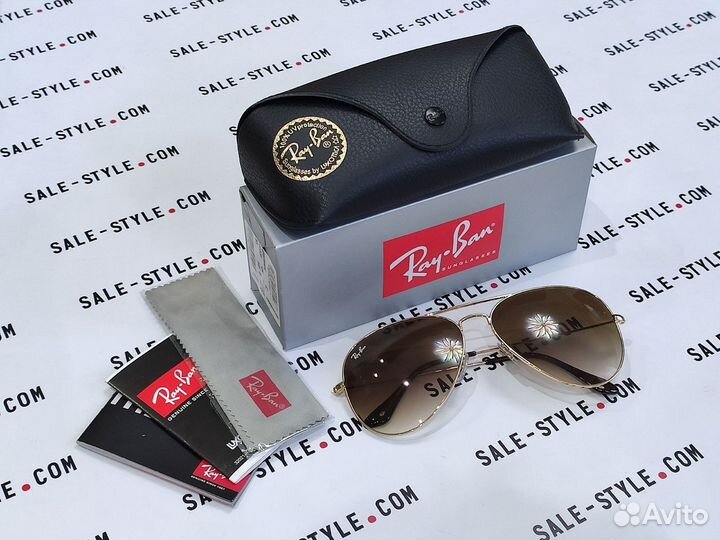 Новые очки Ray Ban Aviator, оригинал