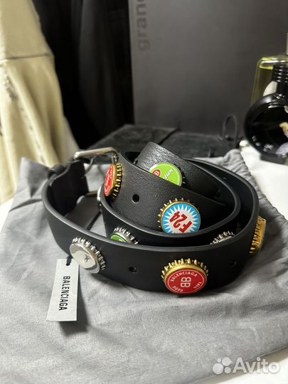 Ремень balenciaga bottle caps