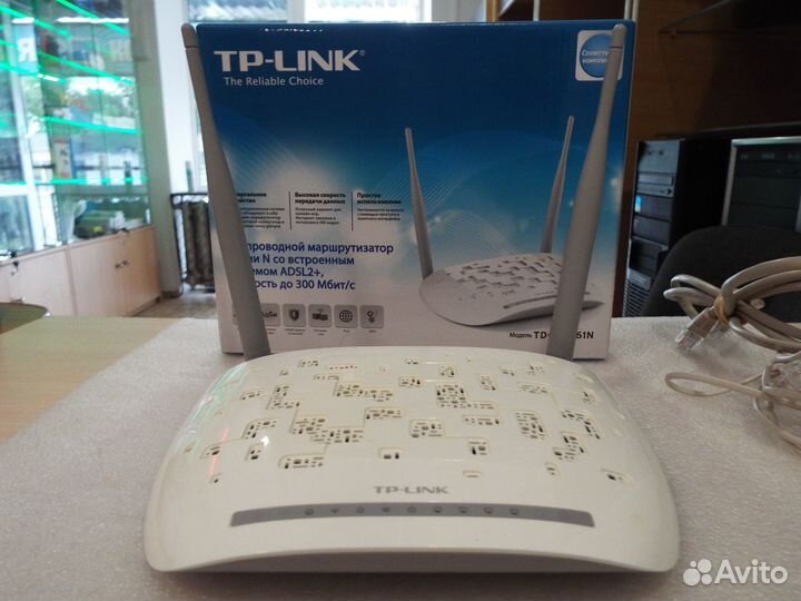 Роутер TP-Link TD-W8961N, adsl2+