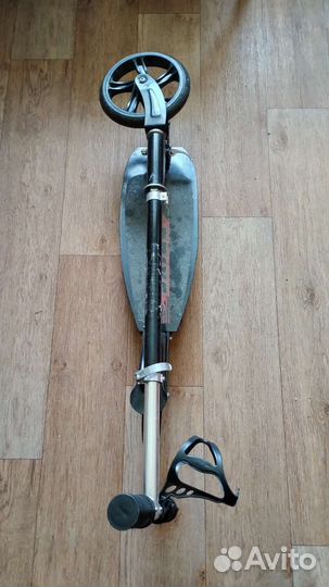 Складной самокат с большими колёсами