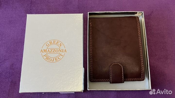 Кошелек мужской Amazzonia кожаный